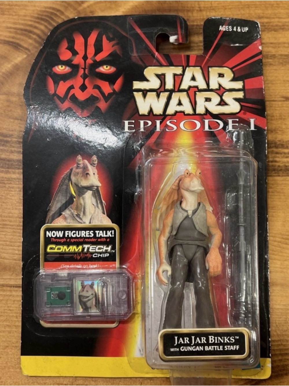 Star Wars Episode 1 Jar Jar Binks Action Figure 1998